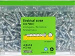Montavimo sraigtai ESSVE, 4,9 x 16 mm, cinkuoti, 900 vnt.