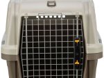 Transportavimo boksas TRIXIE Skudo 3, 40x39x60 cm, S, smėlio-pilkai ruda