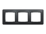 Rėmelis SCHNEIDER Sdd314803, SEDNA Design, 3 vietų, antracito spalvos