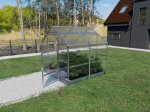 Šiltnamis KLASIKA Bernard, 4,7 m2, 6 mm polikarbonato danga, 2,35 x 2,00 m, namelio formos