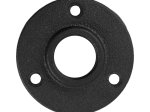 Dekoratyvinis flanšas RUSTICLINE, 3/4", RT-64, d-70 mm, juodos sp.