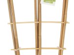 Bambukinė atrama Progarden, kopetėlės, 3 kojų,4 pakopų, rinkinys (3 vnt.), 46 x 24 cm.