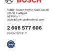 Grąžtas metalui BOSCH HSS-Co, DIN 338, 6,8 × 69 × 109 mm