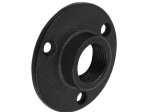 Dekoratyvinis flanšas RUSTICLINE, 3/4", RT-64, d-70 mm, juodos sp.