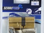 Spynos cilindras SERRUPRIX Tiger 6, 5 raktai, žalvarinis, 40x30 mm, 216603