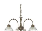 Pakabinamas šviestuvas SEARCHLIGHT American Diner, E27, 3 x 60W, 230V, 620 x 620 x 280 mm, maksimalus aukštis 1200 mm, 9343-3