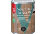 Aliejus terasoms ir lauko baldams TIKKURILA, Valtti Plus Terrace Oil , juodas, 0,9 l, vandens pagrindu