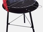 Anglies kepsninė BBQ, skersmuo 36 cm, su trimis kojelėmis, juoda