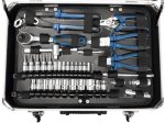 Rankinių įrankių rinkinys SCHEPPACH TB150 101 vnt., metaliniame lagamine