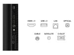 Televizorius TCL 65T69C, 65" (165,1 cm), 4K Ultra HD, QLED, Smart TV, Wi-Fi