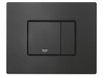 Nuleidimo mygtukas GROHE EVEN DUO, 156 x 197 mm, horizontalus/vertikalus, „phantom black“ juodos spalvos, 38966KF0