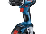 Akumuliatorinis suktuvas BOSCH Professional GSR 18 V-90, 18 V, komplekte 2 x 4,0 Ah akumuliatoriai ir kroviklis, lagaminas, 06019K6003