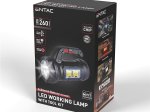 LED žibintuvėlis ENTAC EN-1945, 10 W, 260 lm, IPX4, įkraunamas su USB-C, su įrankių rinkiniu