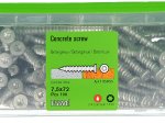 Betonsraigčiai ESSVE CorrSeal, 7,5 x 72 mm, FS, 100 vnt.