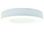 Pakabinamas LED šviestuvas TOPE, 30W, 3000-6500K, 230V, 2700lm, IP40, 40 cm skersmuo, baltos spalvos