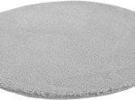 Kilimas AREZZO, D-67 cm, apvalus, pilka spl., 100% poliesteris, 700986