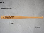 Beisbolo lazda AVENTO, medinė, 63 cm, brown