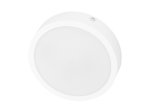 Montuojamas šviestuvas panelė TOPE Timor, 12W, 1140lm, 4000K, IP40, apvali, paviršinė, baltos sp.