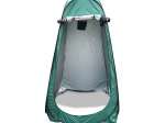 Turistinė dušo/tualeto palapinė RF-T27, poliesteris, spl. žalia, 20x120x190 cm.