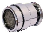 Pasukamos galvos aeratorius, PERLINI P-2020, 24M, srautas 6 l / min. su gumine tarpine, chromas