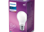 LED lempa PHILIPS, 10,5W (=100W), E27 A60, 220-240V, 4000K, 1521 lm, filamentinė, skaidri
