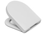 Klozeto dangtis CEDO Tropea Beach, lėtai nusileidžiantis, termoplastas, lengvas nuėmimas, baltas