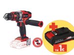 Akumuliatorinis gręžtuvas EINHELL TE-CD 18/48 Li-i Solo, 2 greičiai, maks. sukimo momentas 48 Nm