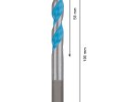 Universalus grąžtas BOSCH HEX-9 Multi Construction, 8 x 50 x 100 mm