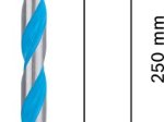 Universalus kietlydinio grąžtas BOSCH Multi Construction, 10,0x250,0 mm, 1 vnt.