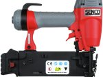 Pneumatinė viniakalė SENCO Finish Pro 18Mg-AX, 0° vinims 16 - 50 mm, 1,2 mm