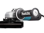 Elektrinis kampinis šlifuoklis MAKITA 9565CR, 1400 W, 125 mm, SJS, antivibracinė šoninė rankena