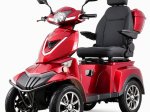 Elektrinis skuteris EKOMOTO Vista-K3, Raudonas, 20 Ah švino baterija