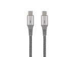 Įkrovimo laidas MUSTHAVZ, USB-C 2.0 į USB-C nailoninis laidas, 1 m, MHCABUSBCUSBC