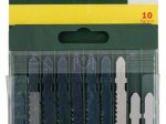 Saiurapjūklio pjūklelių rinkinys BOSCH, medienai, metalui, plastikui, 10 vnt.