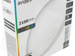 Lubinis LED šviestuvas AVIDE Oyster Stella At-3244 Rgb+W, 24 W, 220-240 V, 2100 lm, RGB+W keičia spalvas, IP20, su pultu, dimeriuojamas, 380 x 70 mm