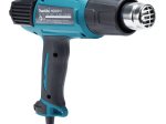 Elektrinė orpūtė MAKITA HG6031VK, galia 1800 W, temperatūros ribos 50 - 600 °C, oro srautas 250 / 500 l/min, 4 priedai