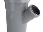 Vidaus nuotekų trišakis MAGNAPLAST HTPLUS, DN110/50/45°