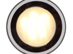Lauko šviestuvas GLOBO Alcala, GE53, 1 x 11W LED, 230V, IP44, sieninis, stiklas, aliuminis, antracito sp., 108 x 96 mm, 32063A