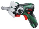 Akumuliatorinis pjūklelis BOSCH Green EasyCut NanoBlade, 12 V, 1x2,5 Ah, Li