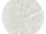 Kilimėlis ANDIAMO Alpa, 80 x 80 cm, apvalus, baltos spl., 100 % poliesteris, Kinija, 701982