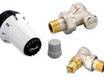 Radiatorių termostatų komplektas DANFOSS, kampinis, RAS-C2+RA-FN+RLV-S 15 A, 013G5253/013G5183