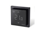 Termostatas DEVIreg™ Smart WiFi, 16A, su patalpos ir grindų temperatūros jutikliu (+5...+45 °C), juodas, eletriniam ir vandeniniam šildymui, 140F1143