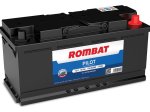 Akumuliatorius ROMBAT Pilot, 12 V, 95 Ah, 750 A, L5, 353 x 175 x 190 mm