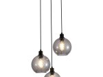 Pakabinamas šviestuvas SEARCHLIGHT Radiance, E27, 3 x 60W, 230V, 460 x 460 x 300 mm, maksimalus aukštis 1200 mm, 44520-3SM