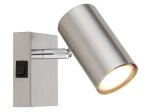 Kryptinis šviestuvas GLOBO Robby, GU10, 1 x 25W, 230V, chromo sp., 70x100x120 mm