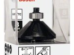 Freza briaunų nuėmimui BOSCH HM, HM 45o, l=15 mm,kotas 8mm