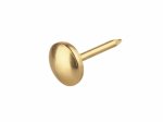 Dekoratyvinės vinys SUKI, 11 x 13 mm, žalvario sp., 30 vnt.