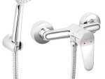Dušo maišytuvas FERRO Abba, su dušo komplektu, chromuotas, BAB77