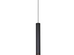 Pakabinamas šviestuvas ant bėgelio DPM X-Line, LED, 1 x 12W, 230V, 4000 K,  960 lm, IP20, aliuminis, 60 x 300x 60 mm, juodos sp., STP-12W-30B