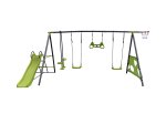 Žaidimų aikštelė BANGINIS, metalinė, matmenys 440 x 194 x 186 cm